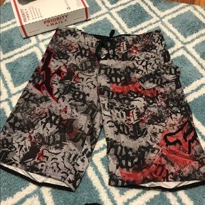 Fox Board Shorts Size 34